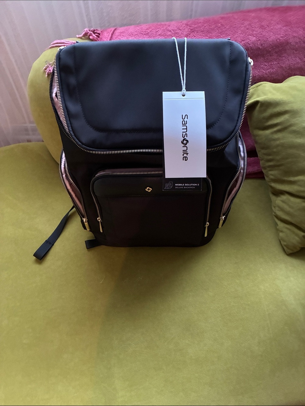 Samsonite Black Backpack mobile solutions 2 Pack